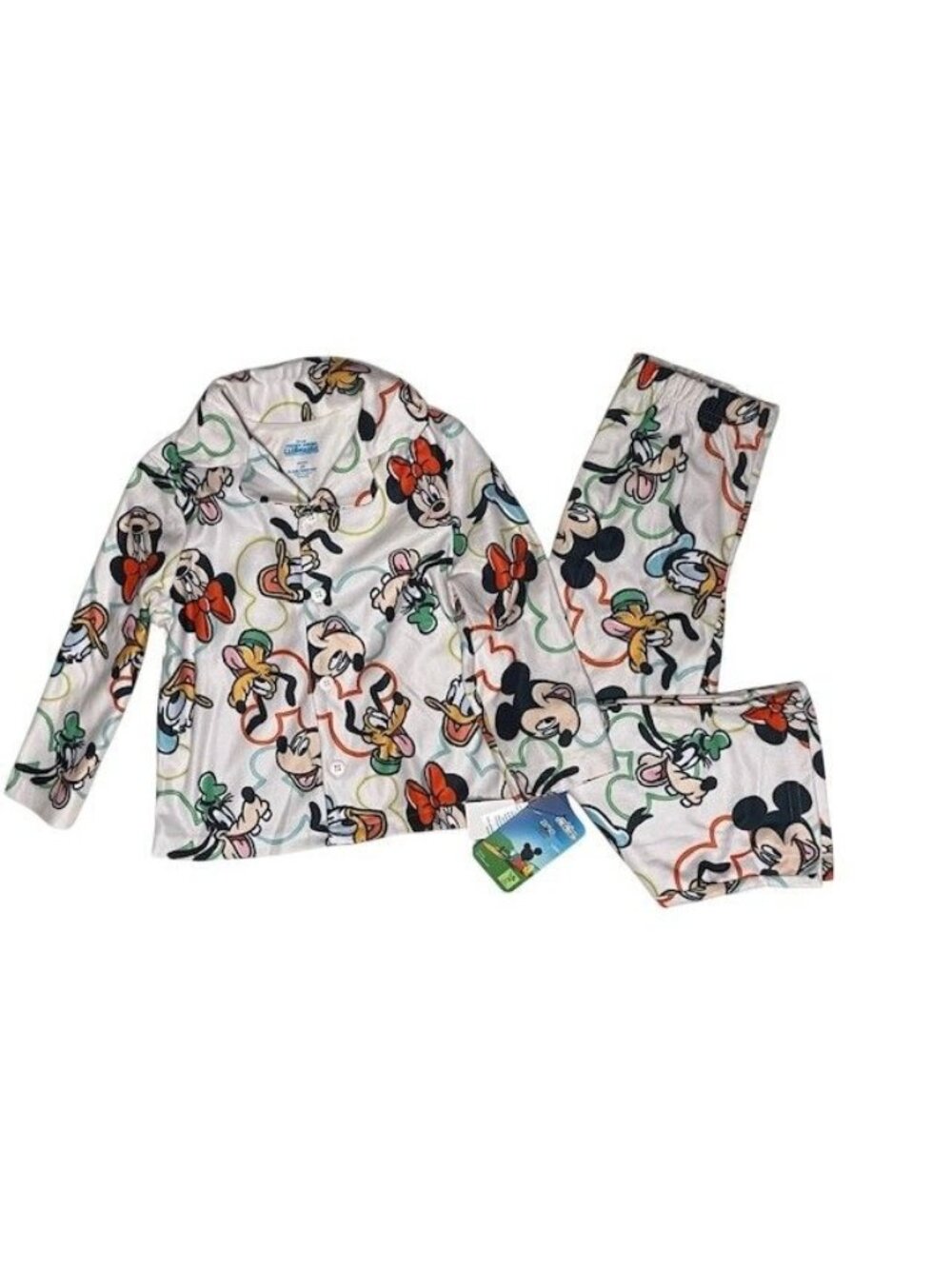 Disney Toddler Boys 2 Pc Mickey Mouse Pajama Set 4T